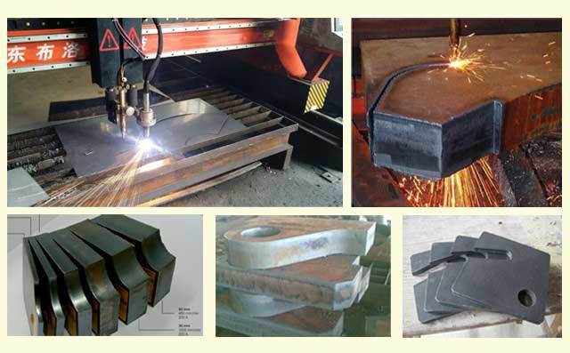 金屬火焰切割機切割樣件 金屬火焰切割機切割樣件