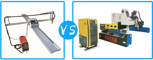 龍門式切割機對比便攜式切割機更穩定 龍門式切割機對比便攜式切割機更穩定