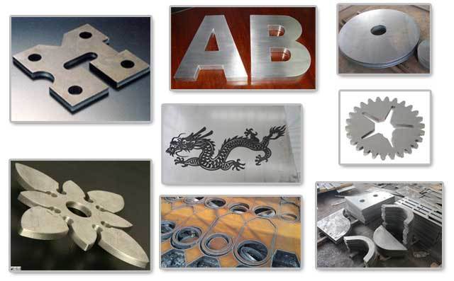 臺式等離子數控切割機切割樣件 臺式等離子數控切割機切割樣件